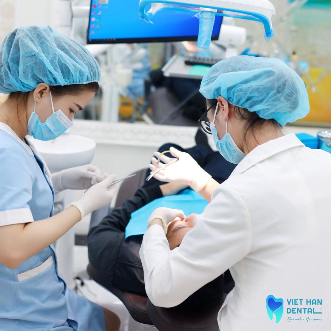 Quy trình niềng mắc cài tại nha khoa Việt Hàn