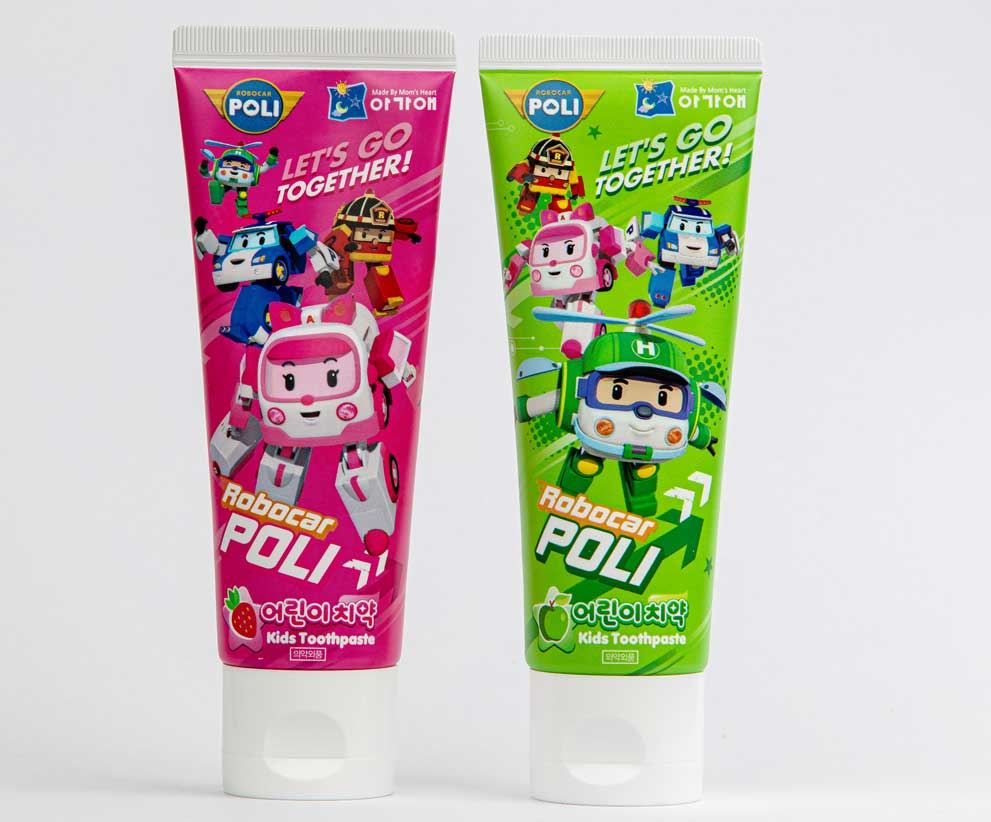 Kem Đánh Răng Trẻ Em Cao Cấp Poli Robocar